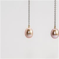 Orecchini Mimi Donna in Oro bianco Ametista O033A02 - O033A02